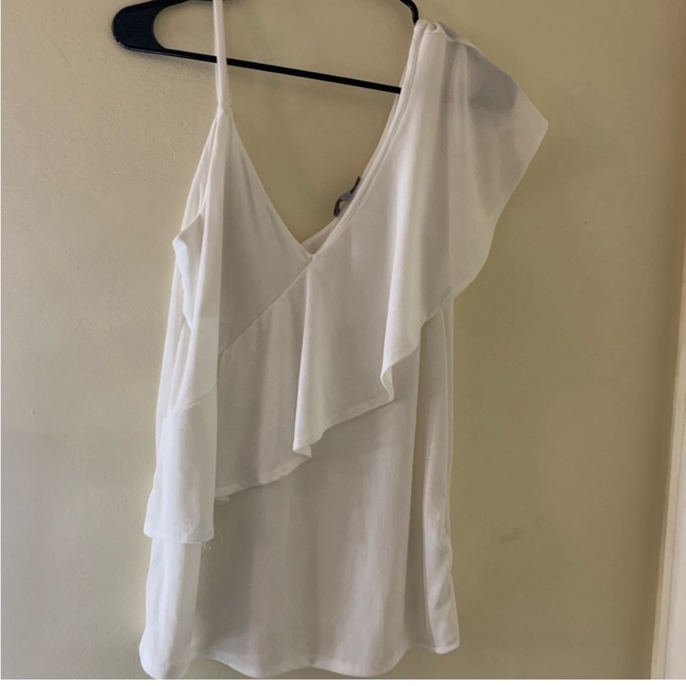 Matty M White Backless Dress